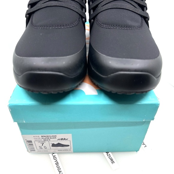 NIB MEN'S Snibbs Spacecloud 2.0 Slip & Water Resistant Color Eclipse Size 7 - Picture 14 of 16